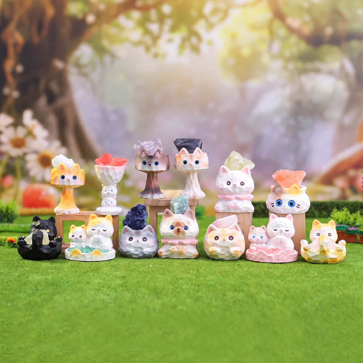 Katzen Figur Blindbox