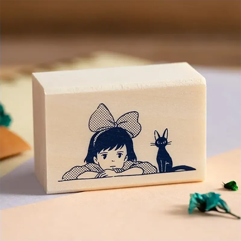 Kiki Jiji Holzstempel