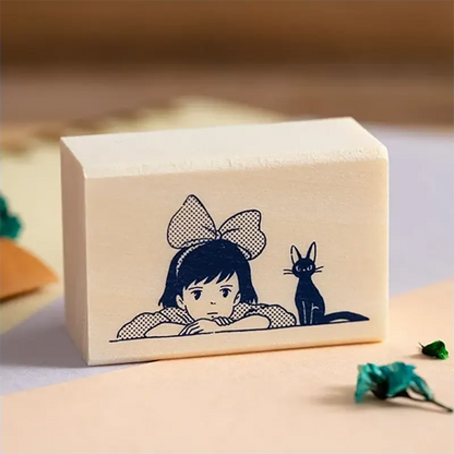 Kiki Jiji Holzstempel