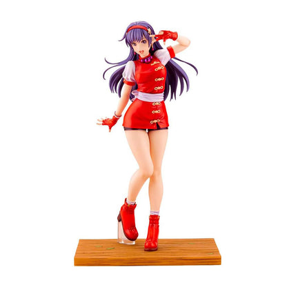 Athena Asamiya in rotem Minikleid, The King of Fighters Sammelfigur, 23 cm - Kotobukiya
