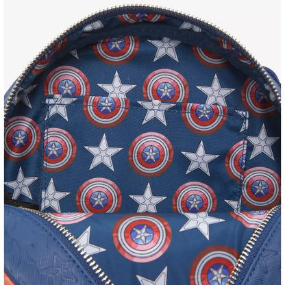 Captain America Brave New World mit Flügeln, Marvel Umhängetasche - Loungefly