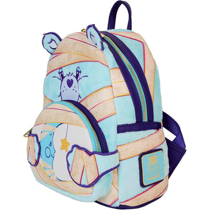 Glücksbärchis X Universal Monsters, Schlummerbärchi als Mumie Rucksack, leuchtet im Dunkeln - Loungefly