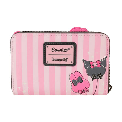 My Melody & Kuromi Portemonnaie mit Reißverschluss, Sanrio Geldbörse - Loungefly