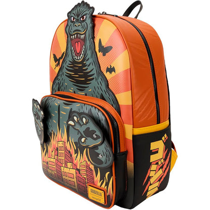 Godzilla in Tokyo (Toho), Rucksack mit beweglichen Armen - Loungefly