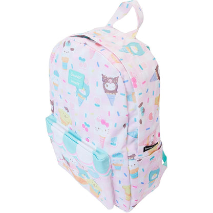 Hello Kitty im Eiscreme-Design, Sanrio Nylon-Rucksack - Loungefly