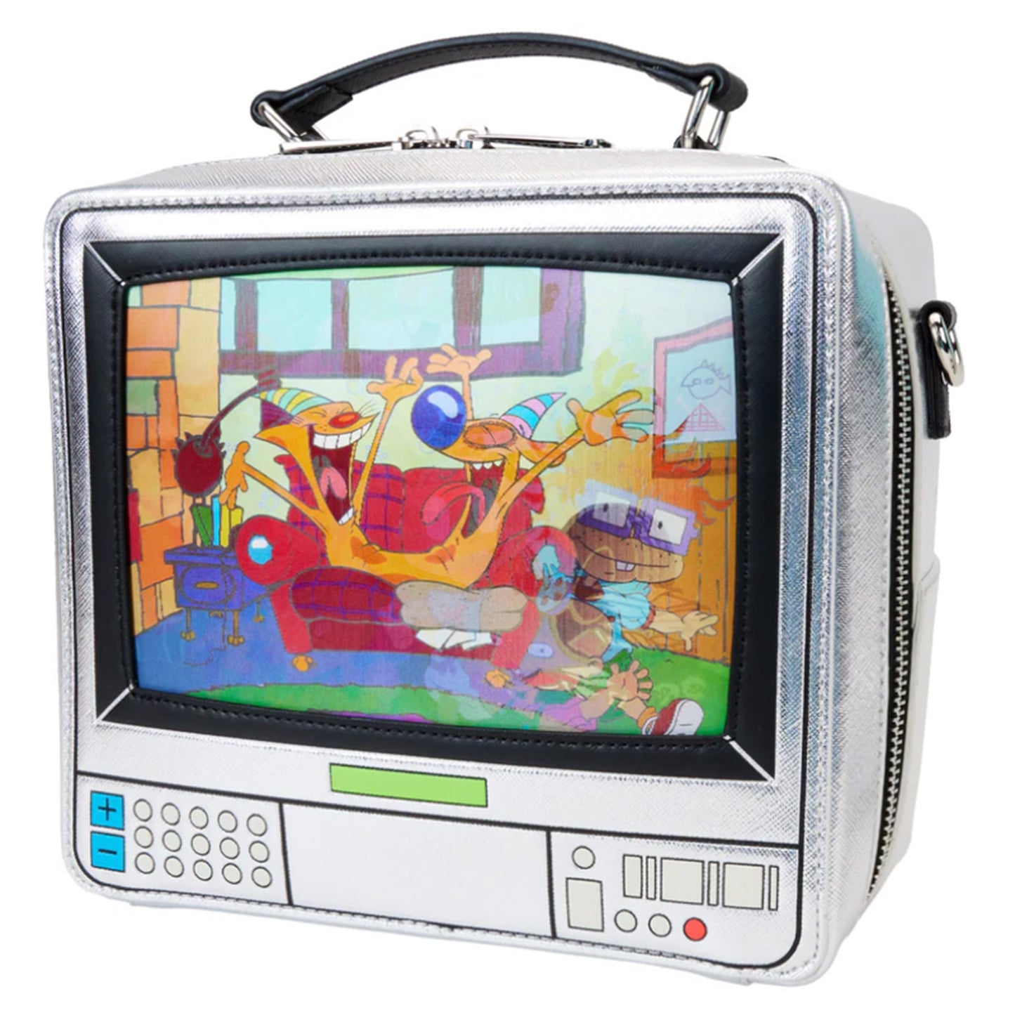 Nickelodeon Retro-TV mit Lentikular-Effekt, Umhängetasche - Loungefly