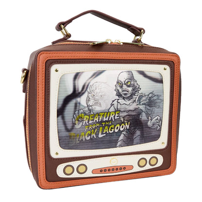 Universal Monsters, Vintage TV Umhängetasche, Triple Lenticular - Loungefly