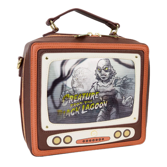 Universal Monsters, Vintage TV Umhängetasche, Triple Lenticular - Loungefly
