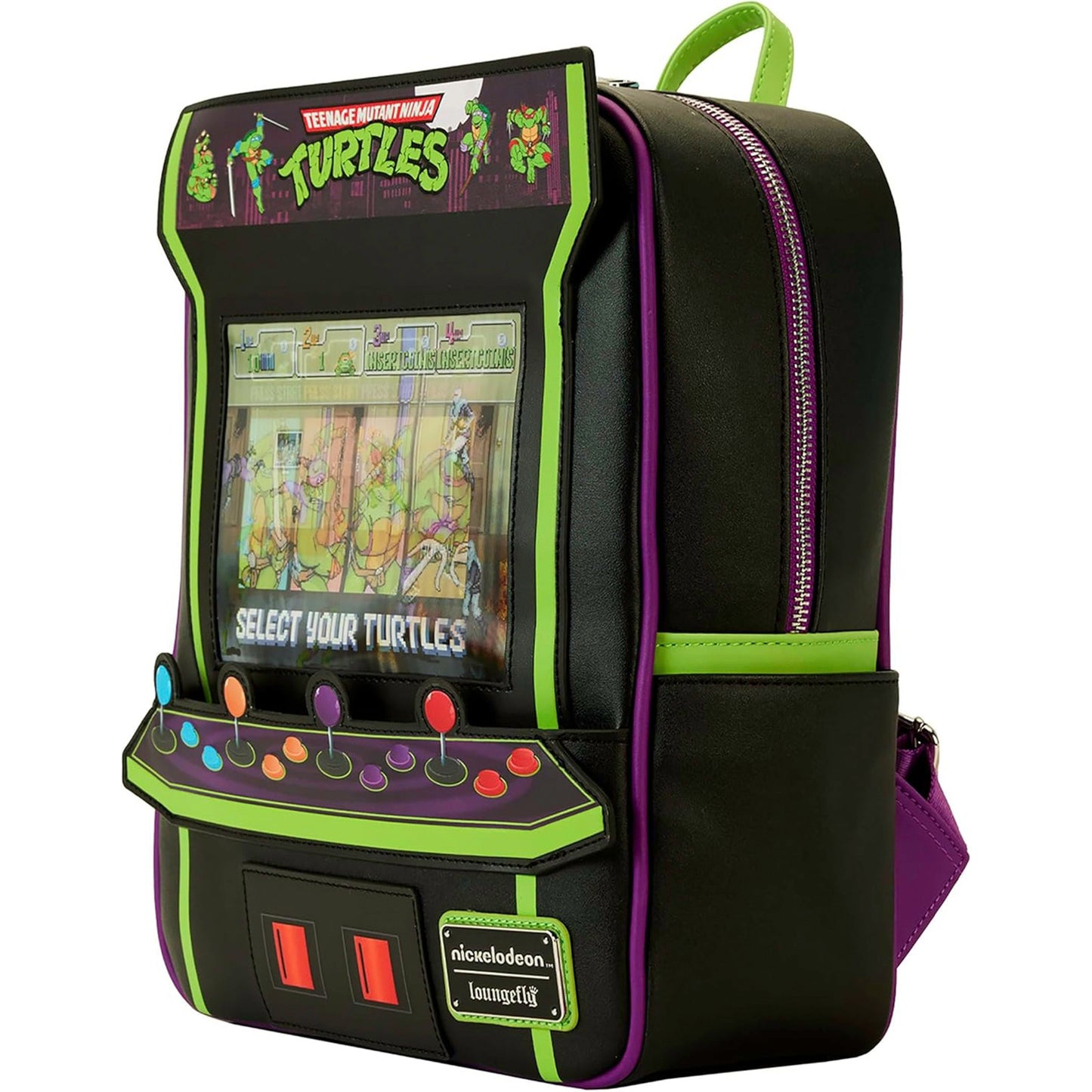 Teenage Mutant Ninja Turtles, Nickelodeon Rucksack, 40. Jubiläum - Loungefly