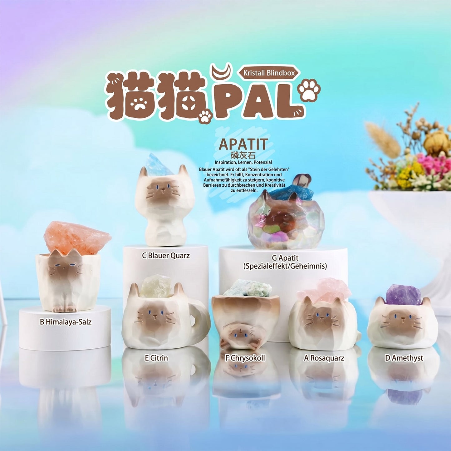 Maomao PAL Crystal Blind Box