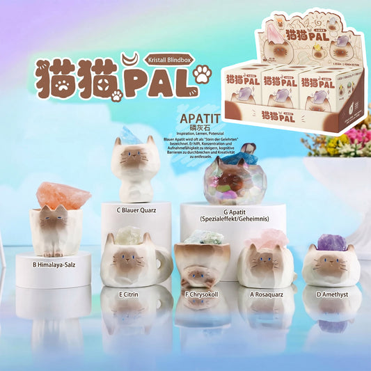 Maomao PAL Crystal Cat Set