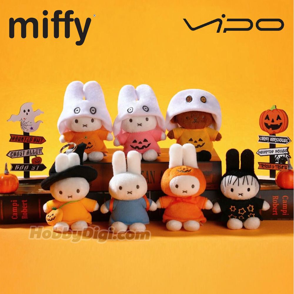 Miffy Halloween Plüsch Schlüsselanhänger Blind Box