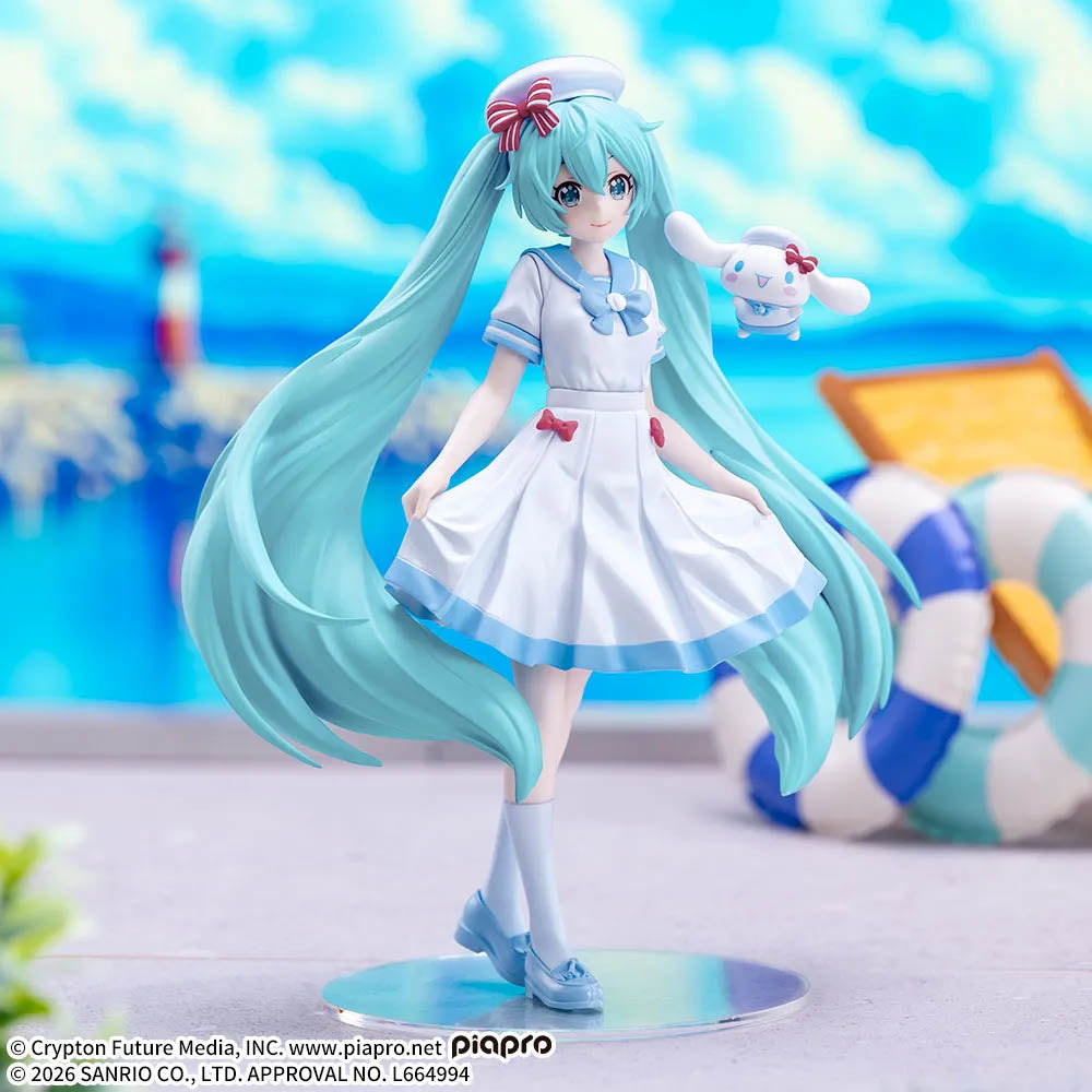 Miku Cinnamoroll Summer Figur