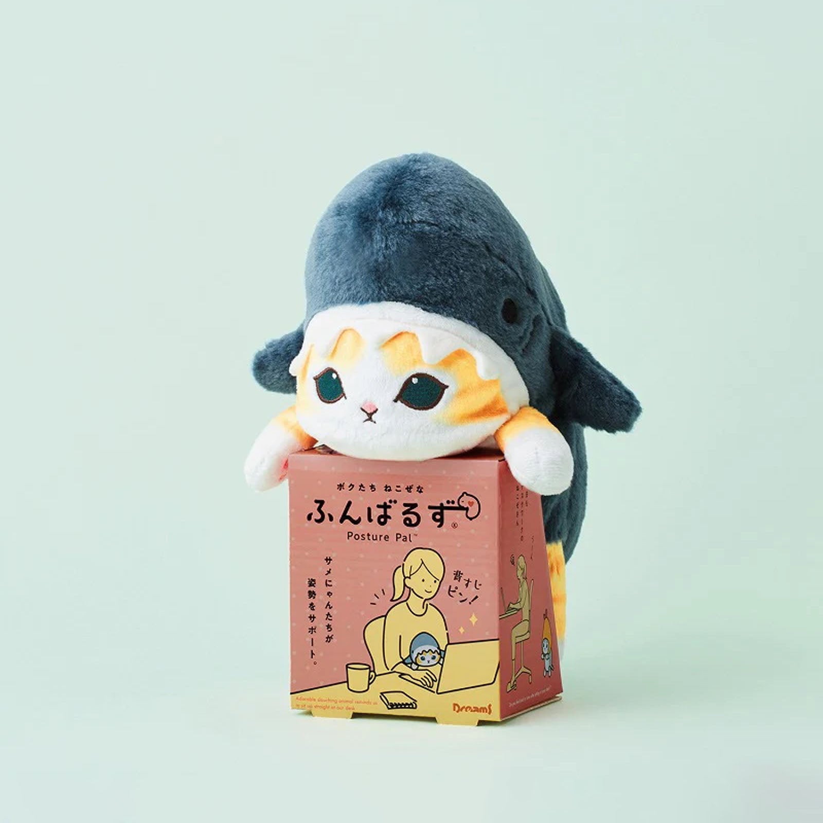 mofusand Shark Cat Posture Pal