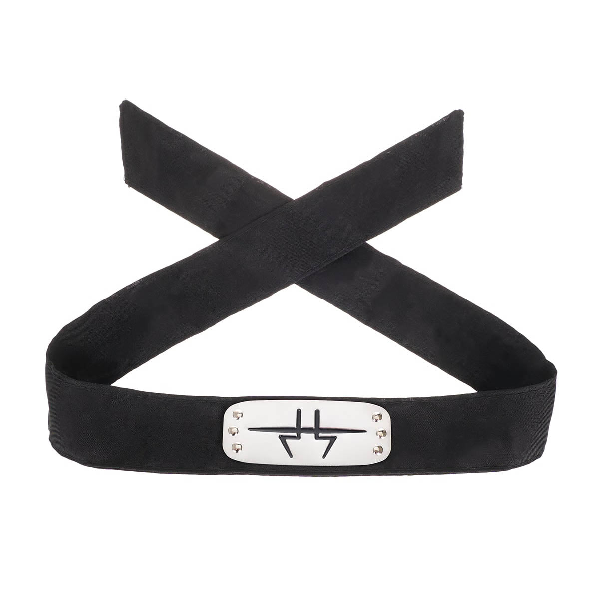 Naruto Shippuden - Akatsuki Ninja Stirnband - mit durchgestrichenem Wappen - Dorf wählbar