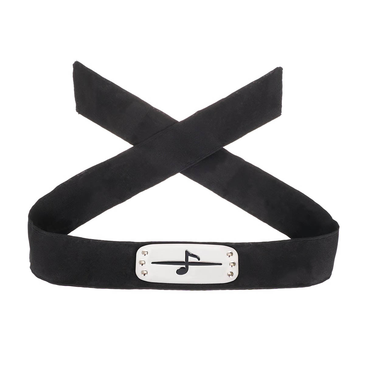 Naruto Shippuden - Akatsuki Ninja Stirnband - mit durchgestrichenem Wappen - Dorf wählbar