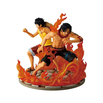 One Piece Ace und Luffy Dramatic Memories Figur