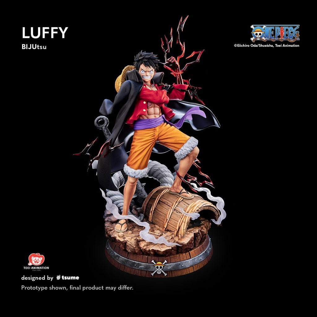 One Piece Luffy BIJUtsu Statue Tsume Art