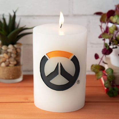 Overwatch Insignia Kerze Logo 