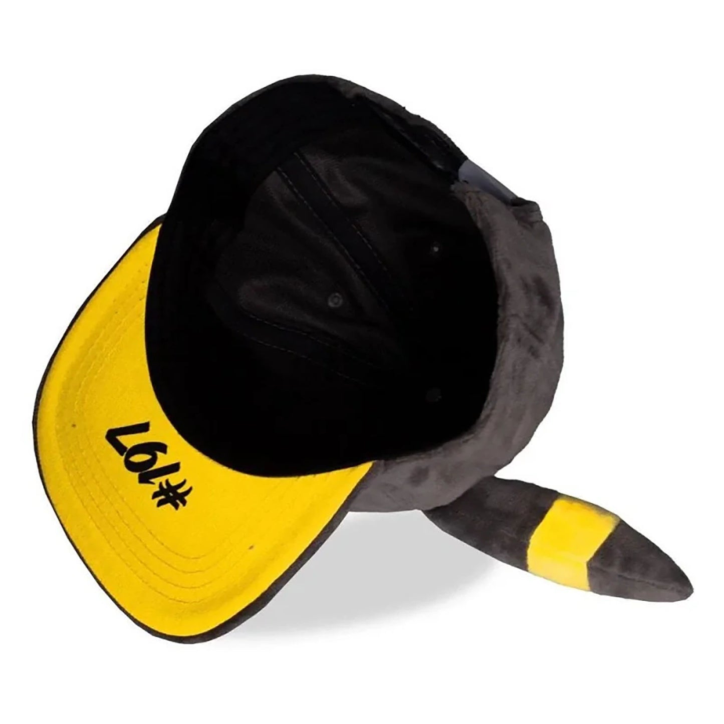 Nachtara Umbreon Plüsch-Snapback mit Ohren, Pokémon Kappe - Difuzed