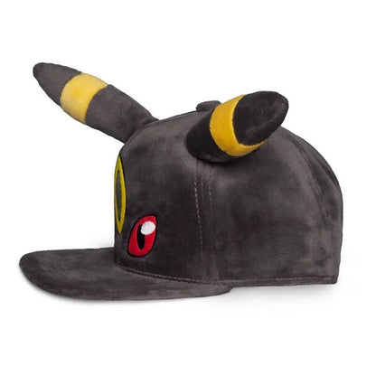 Nachtara Umbreon Plüsch-Snapback mit Ohren, Pokémon Kappe - Difuzed