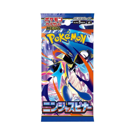 Pokemon Ninja Spinner Booster Pack Japanisch