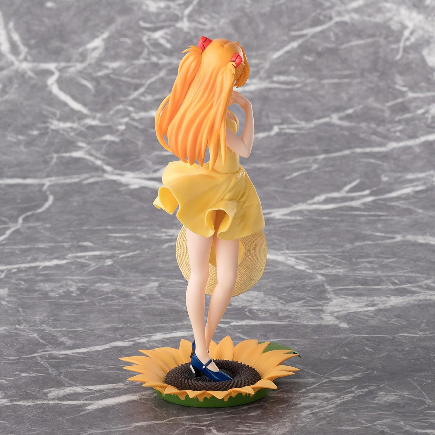 Asuka im Sommerkleid, Neon Genesis Evangelion Sammelfigur, 24 cm - SEGA