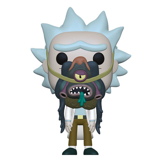 Funko POP! Rick mit Glorzo, Rick & Morty Sammelfigur, 956, 9,5 cm