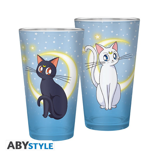 Sailor Moon Glas Luna Artemis