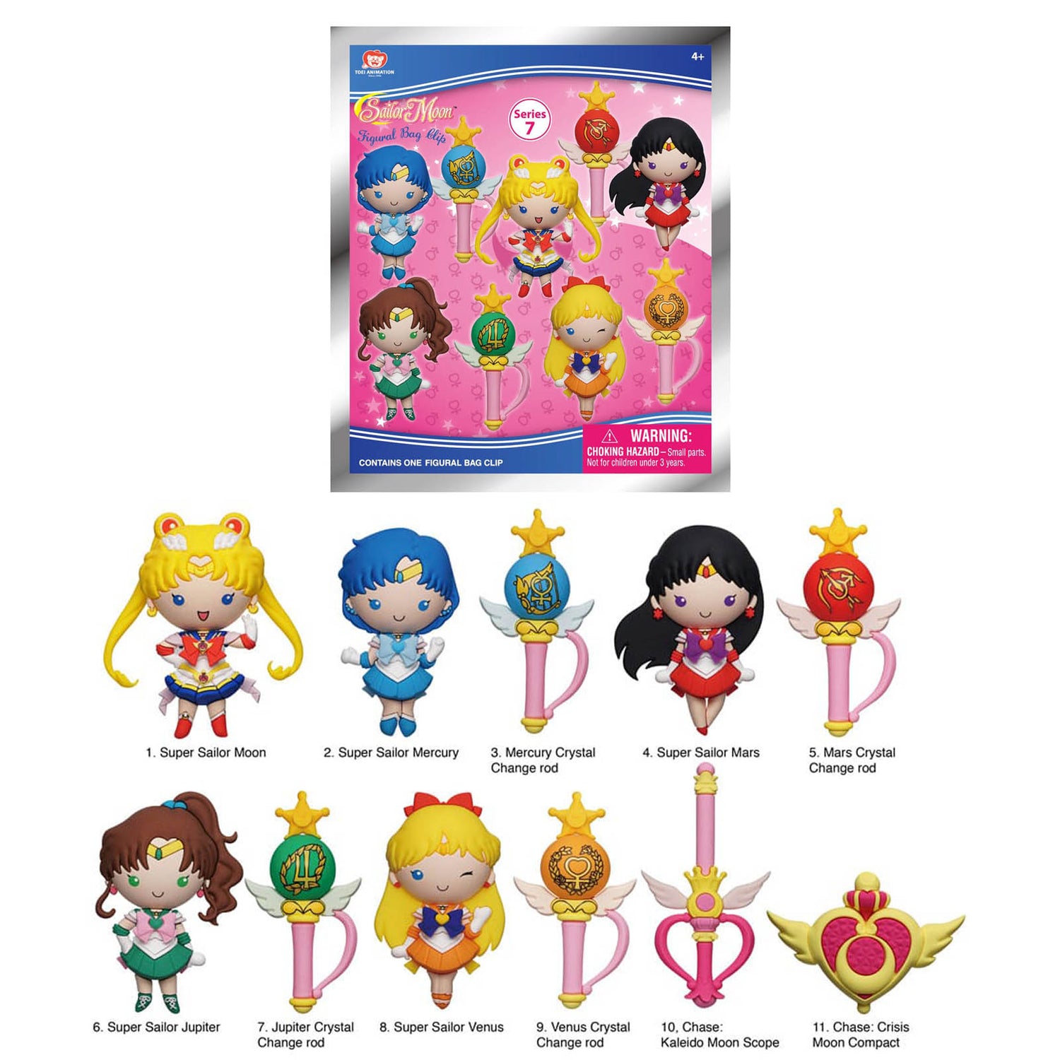 Sailor Moon Taschenanhänger Series 7