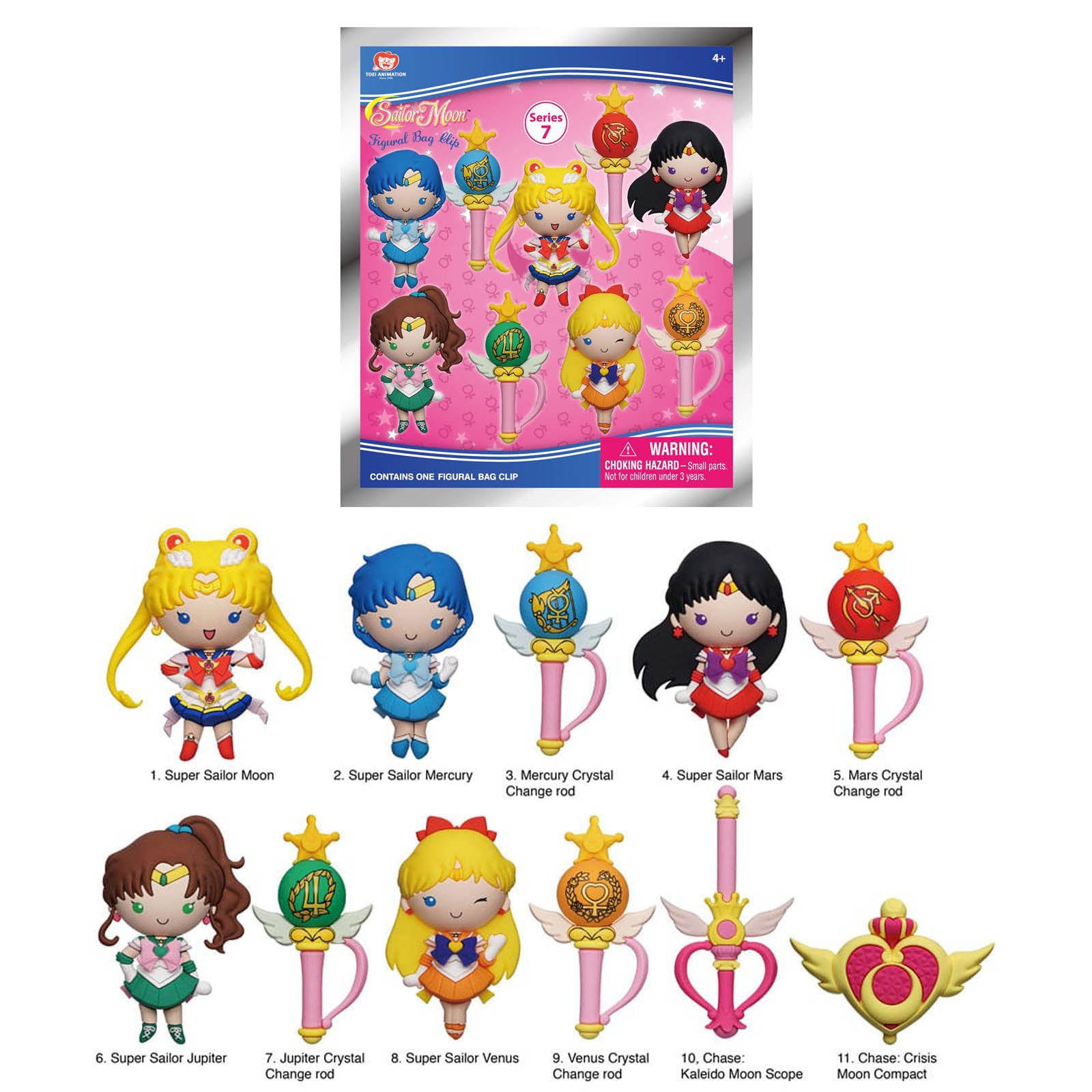 Sailor Moon Taschenanhänger Series 7