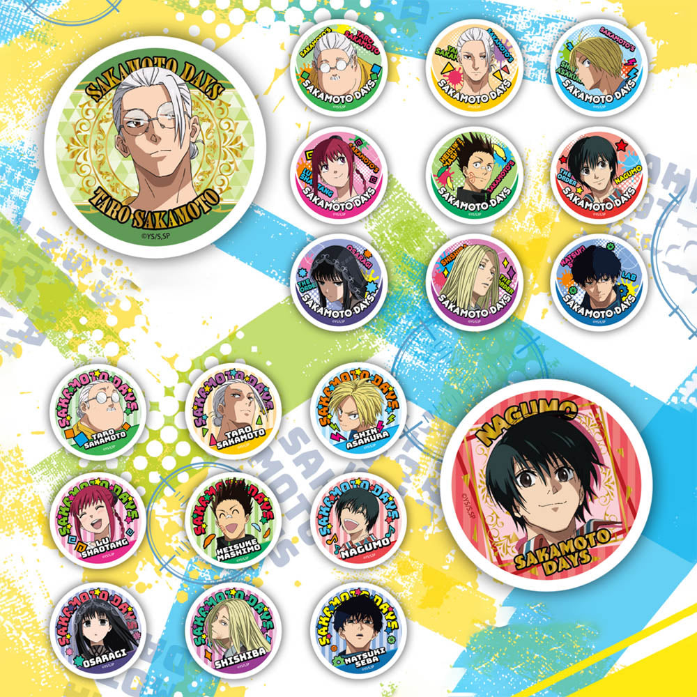Sakamoto Days Graffiti Button Blindbag