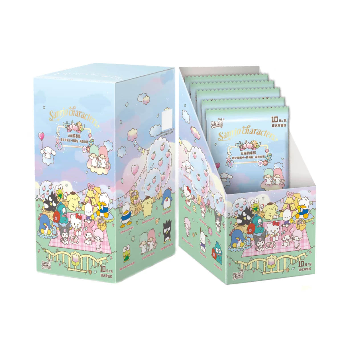 Sanrio Characters Picnic Sammelkarten Booster