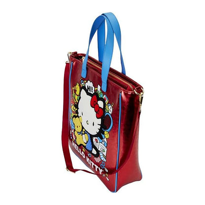 Hello Kitty 50th Anniversary, Sanrio Tragetasche & Geldbörse - Loungefly
