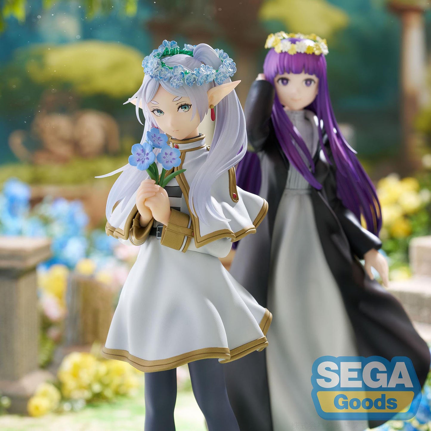 Frieren - Frieren im Blumengarten - Figur - 18cm - Sega