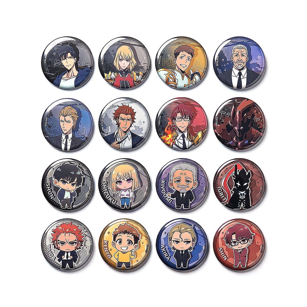 Solo Leveling Button Blindbag
