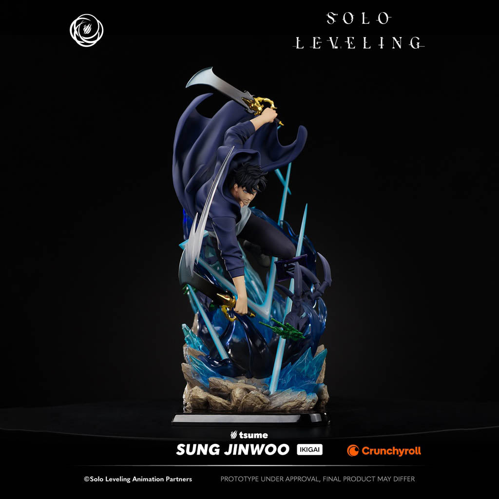Solo Leveling Sung Jinwoo IKIGAI Statue Tsume Art