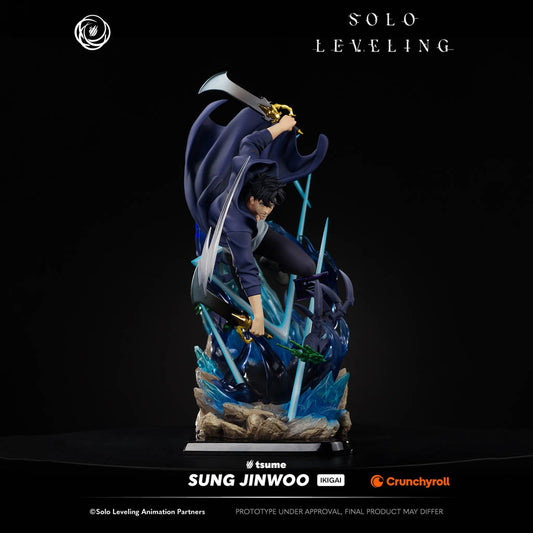Solo Leveling Sung Jinwoo IKIGAI Statue Tsume Art