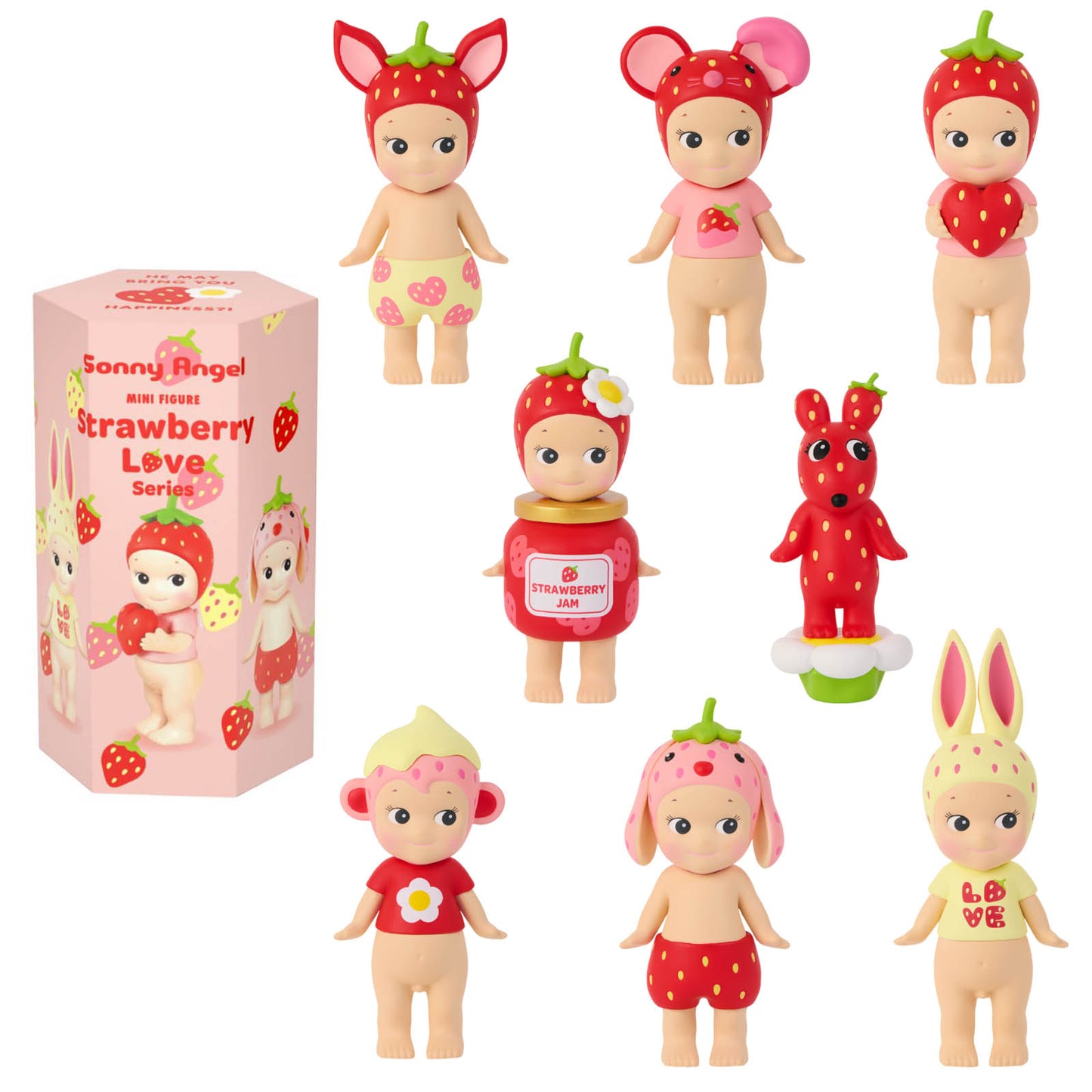 Sonny Angel Strawberry Love Series