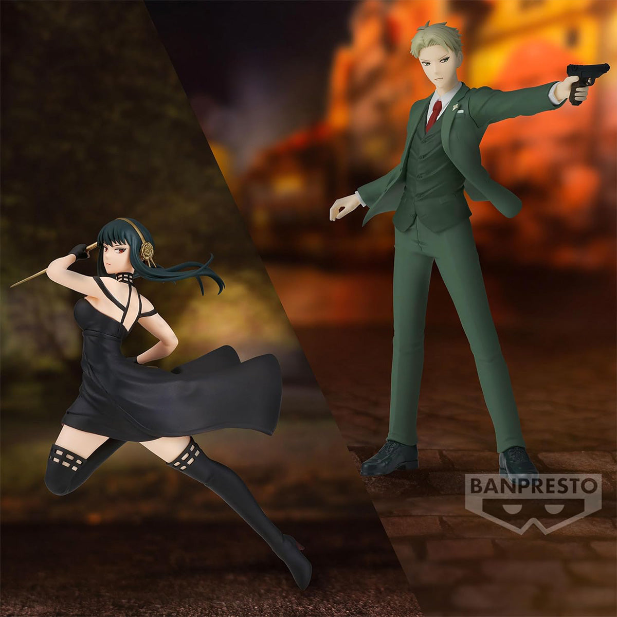 Spy x Family - Loid Forger - Vibration Stars Figur - 17cm - Bandai Banpresto