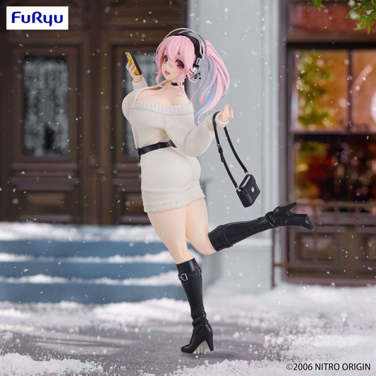 Super Sonico Winter Memory Figur