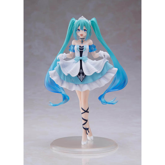 Hatsune Miku im Cinderella-Kostüm, Piapro Characters Sammelfigur, 18 cm - TAITO