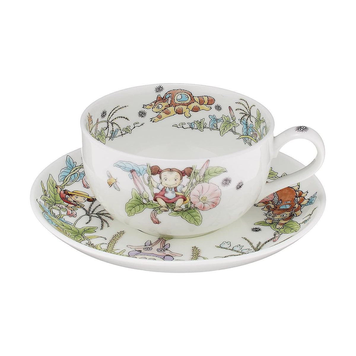 Totoro Bindweed Porzellan Tasse Untertasse Noritake