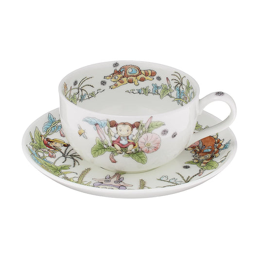 Totoro Bindweed Porzellan Tasse Untertasse Noritake