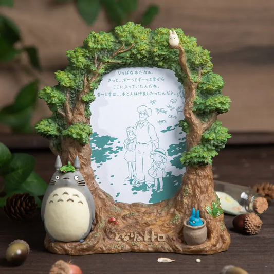 Totoro Diorama Bilderrahmen