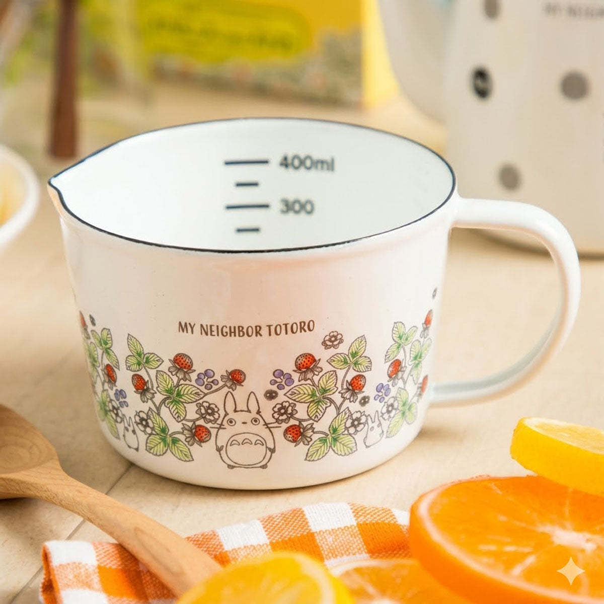 Totoro Emaille Messbecher Rußmännchen