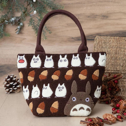 Totoro Handtasche bestickt