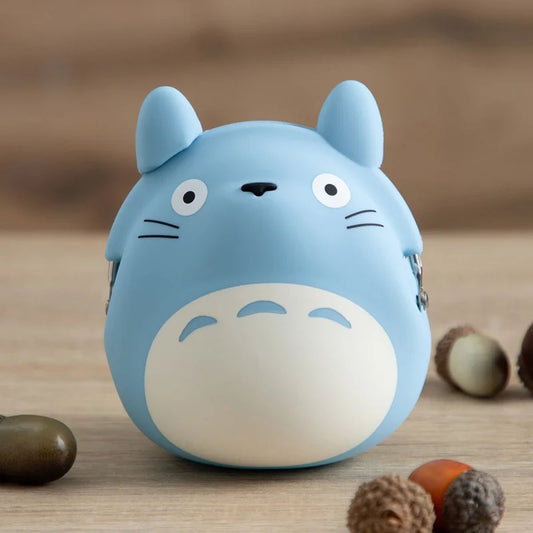 Totoro Silikon Portemonnaie Blau