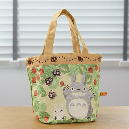 Totoro Strawberry Forest Tote Bag