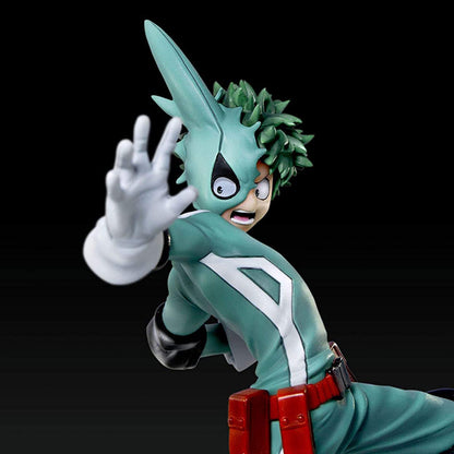 Izuku "Deku" Midoriya mit Wechselkopf, My Hero Academia Sammelfigur, 17 cm - Banpresto